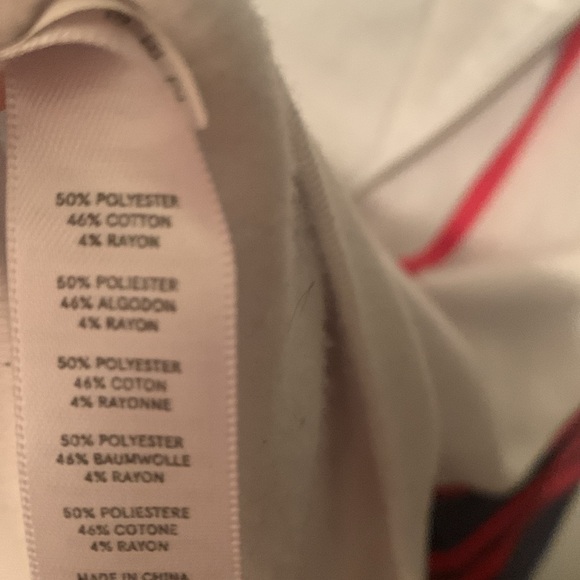 Superfly 3 tone Red Cream Grey Alternative Apparel Full Zip Hoodie SZ Medium 🔥 - Picture 11 of 11